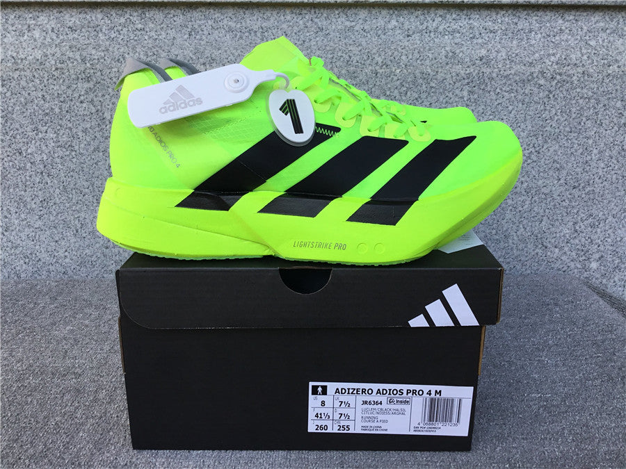 Adidas Adizero Adios Pro 4 Lucid Lemon Black (UA)