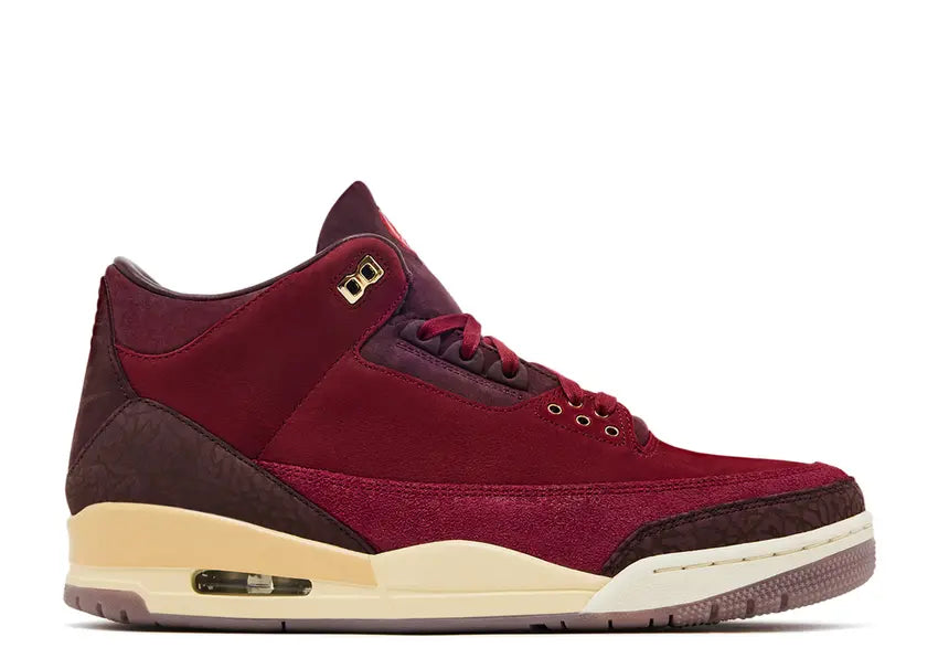 Air Jordan 3 "BIN 23" Team Red / Burgundy Crush (UA)