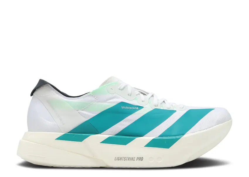 Adidas Adizero Adios Pro 4 White Pure Teal (UA)