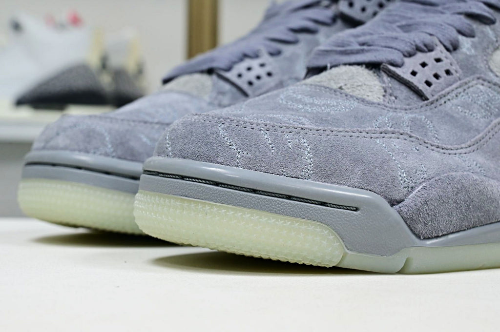 Kaws X Air Jordan 4 Retro Grey 2017