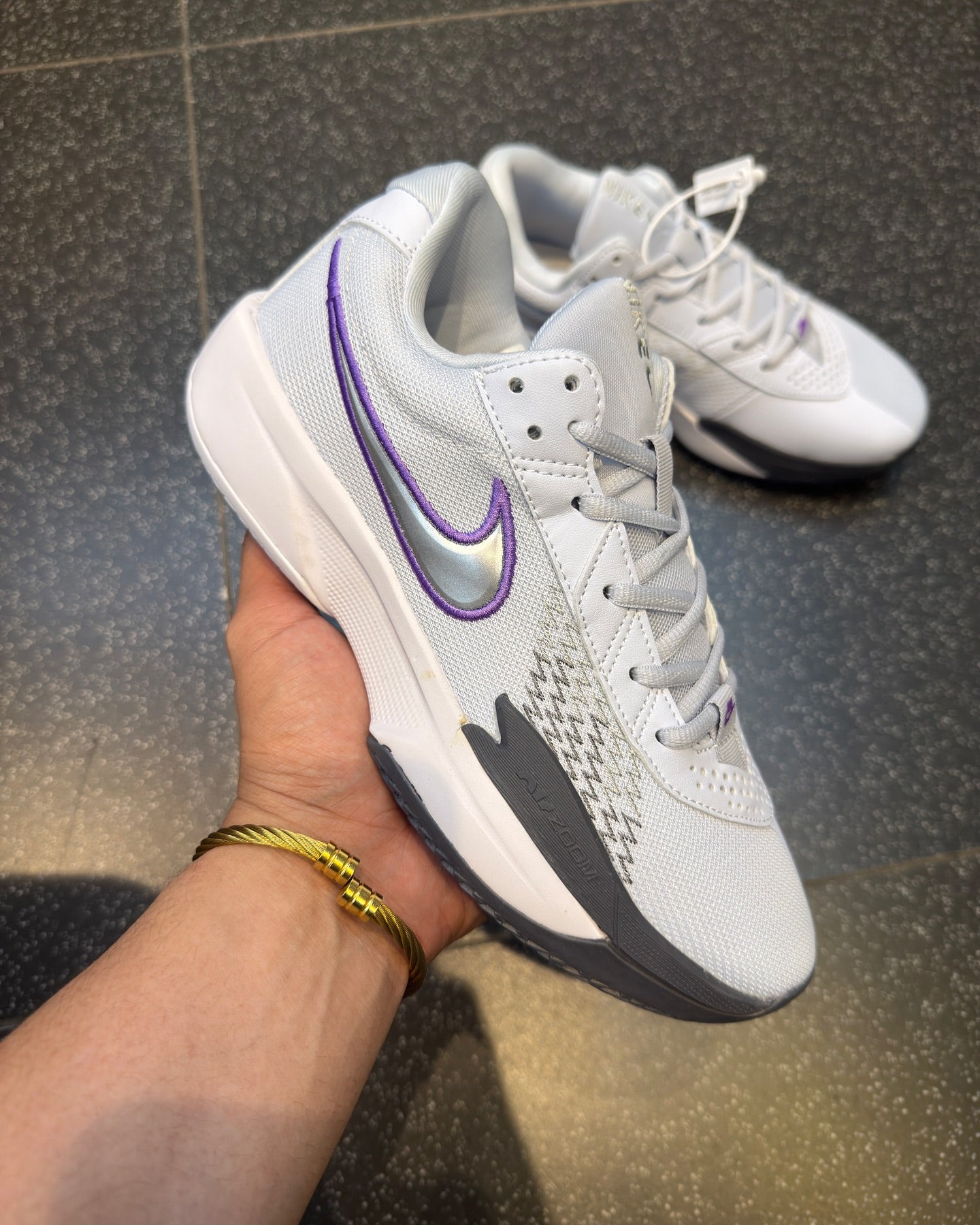 Nike Air Zoom G.T. Cut Football Grey/Barely (UA)