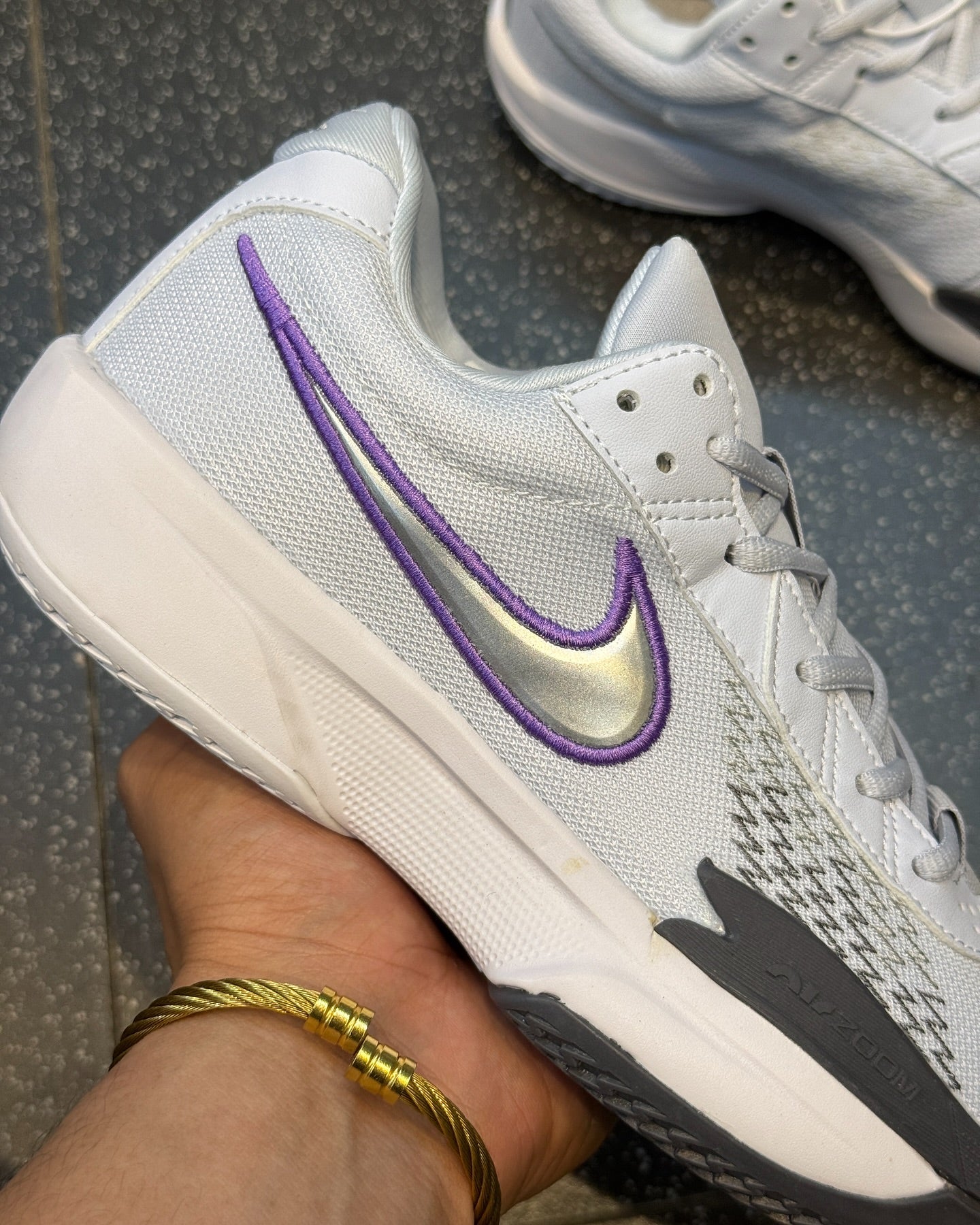 Nike Air Zoom G.T. Cut Football Grey/Barely (UA)