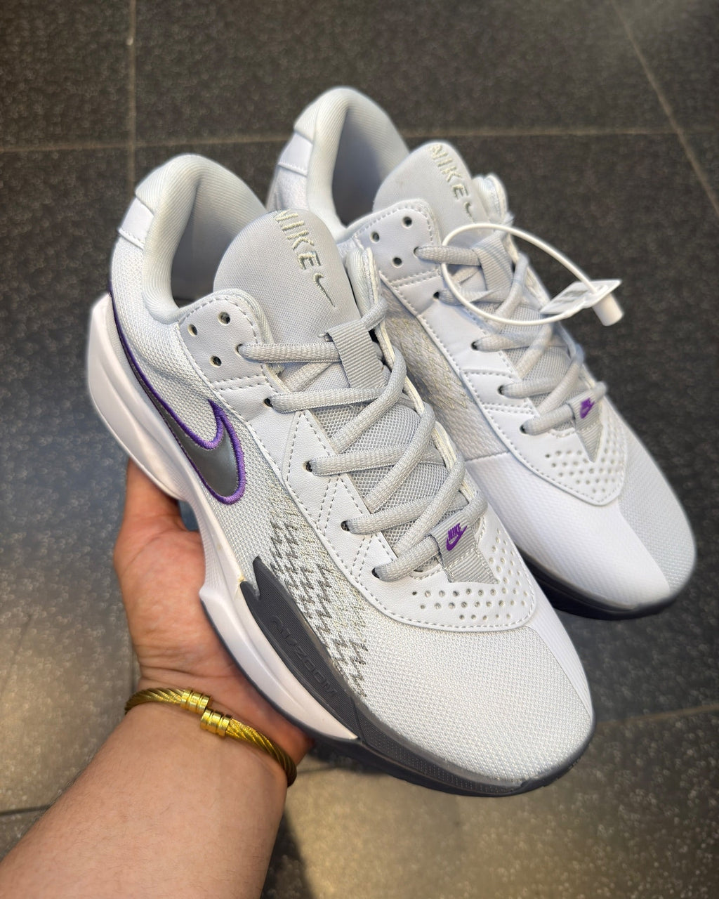 Nike Air Zoom G.T. Cut Football Grey/Barely (UA)