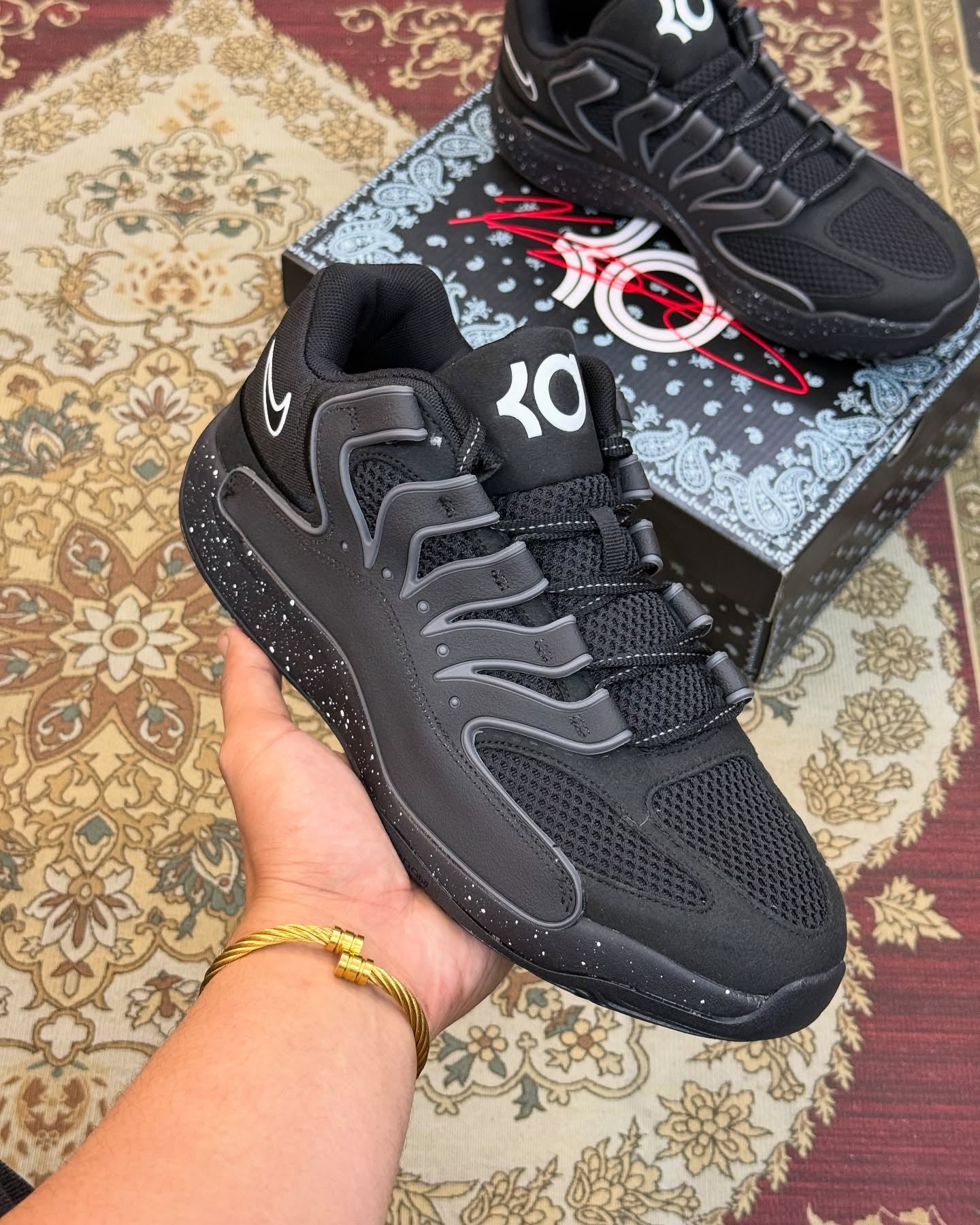 Nike KD18 "Triple Black" (UA)