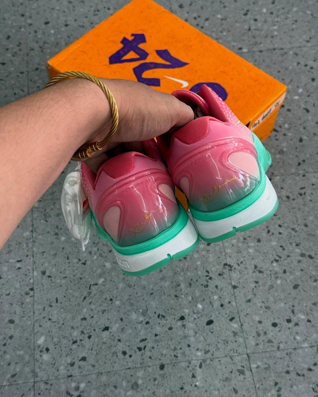 Nike Kobe 6 'Peach Green (UA)