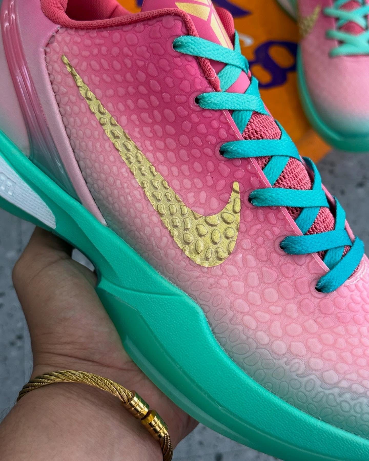 Nike Kobe 6 'Peach Green (UA)