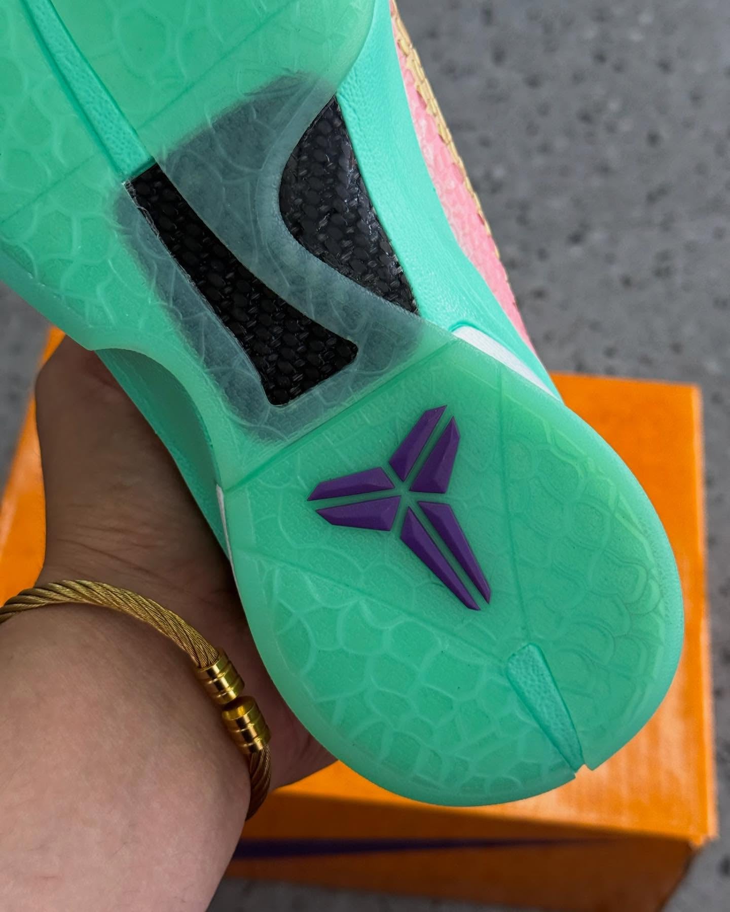 Nike Kobe 6 'Peach Green (UA)