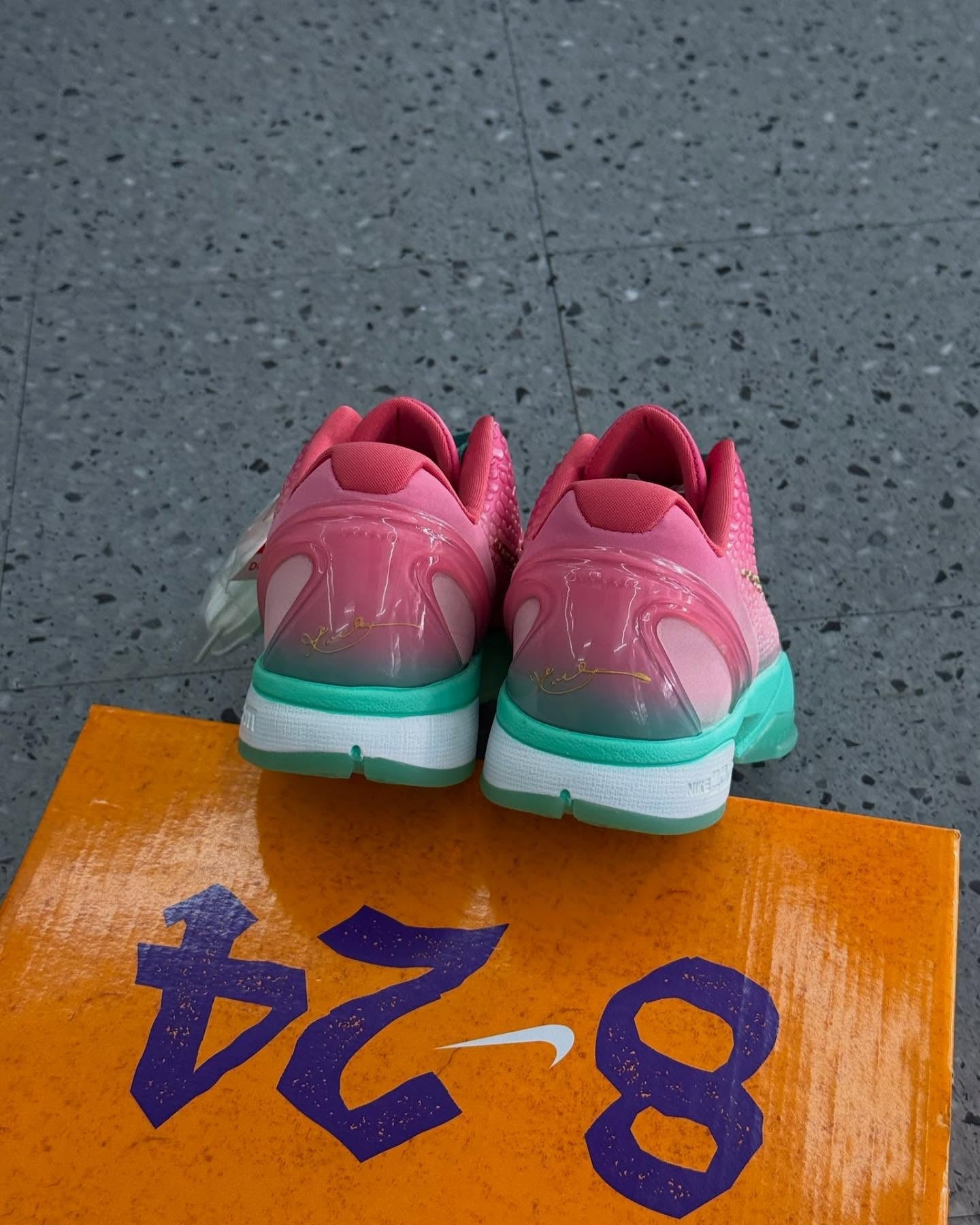 Nike Kobe 6 'Peach Green (UA)