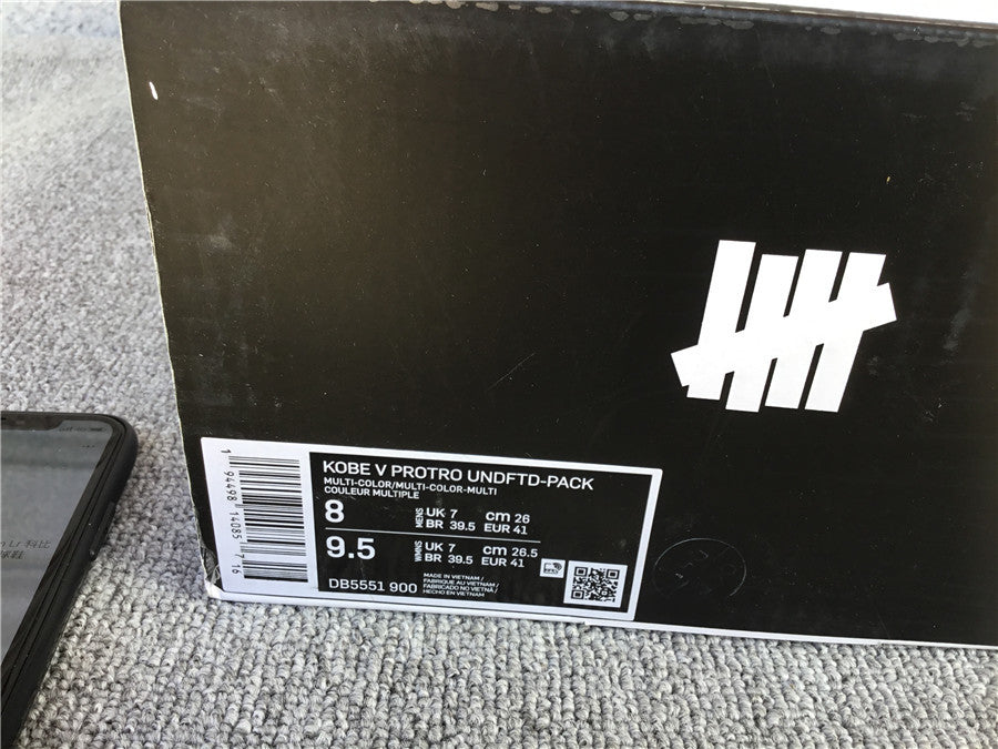 Nike x Undefeated Kobe 5 Protro 'What If Pack' (UA)