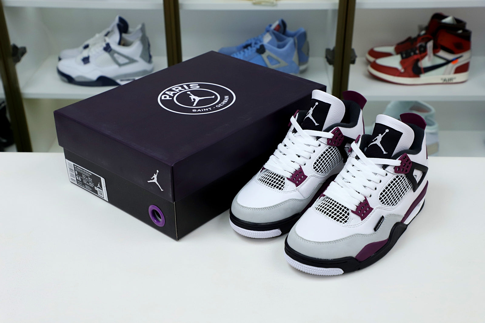 Air Jordan 4 Retro x Paris Saint Germain