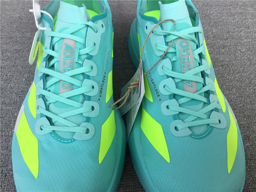 Adidas Adizero Adios Pro 4 Flash Aqua Lucid Lemon  (UA)