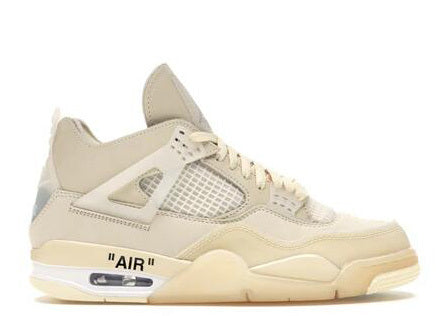 Off White x Air Jordan 4 Sail