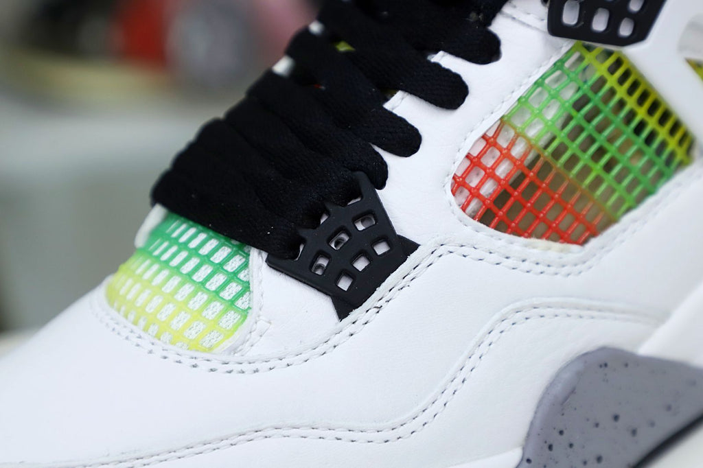 Air Jordan 4 Retro Lucid Green Rasta
