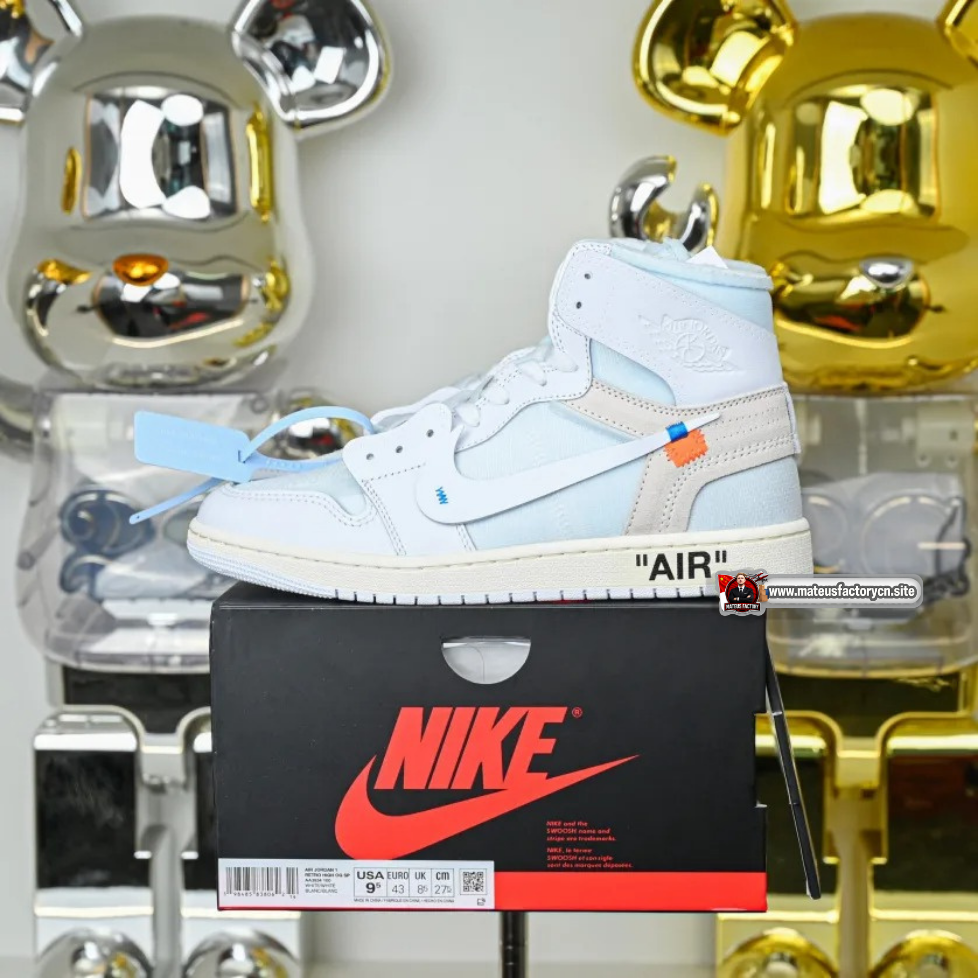 Off-White x Air Jordan 1 Retro High OG SP "Alaska" (Virgil Abloh Archive) (UA)