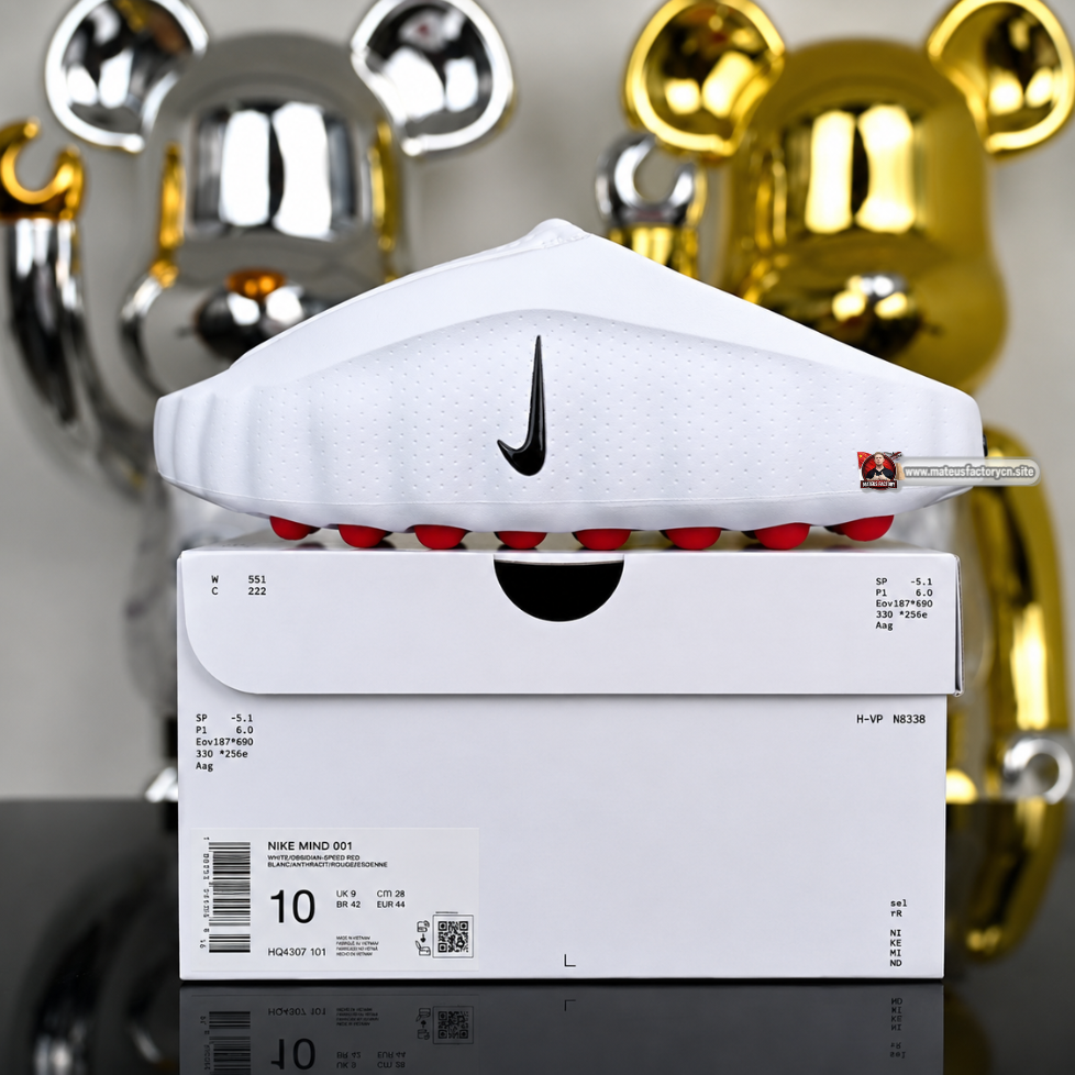 Nike Mind 001 White Obsidian Speed Red (UA)