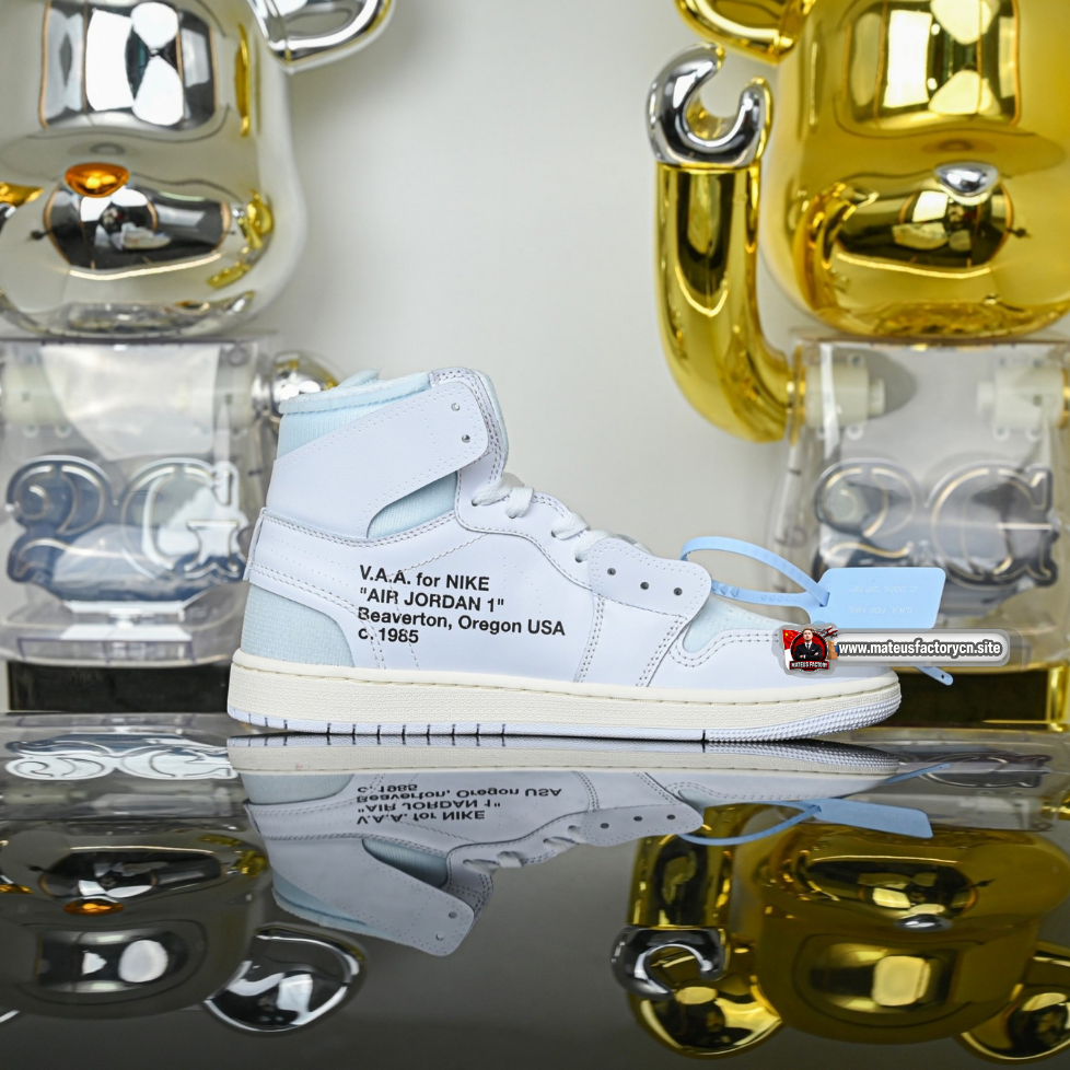 Off-White x Air Jordan 1 Retro High OG SP "Alaska" (Virgil Abloh Archive) (UA)