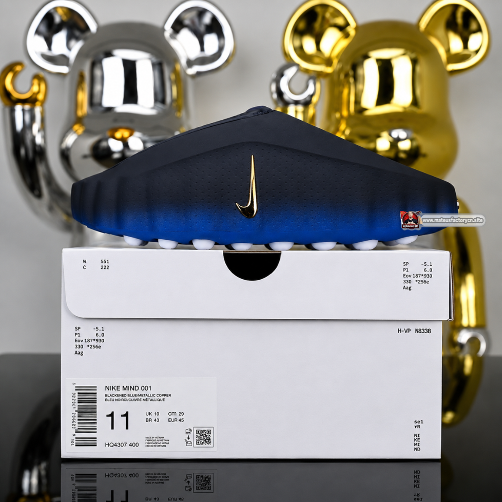 Nike Mind 001 Slide "Blackened Blue Game Royal" (UA)
