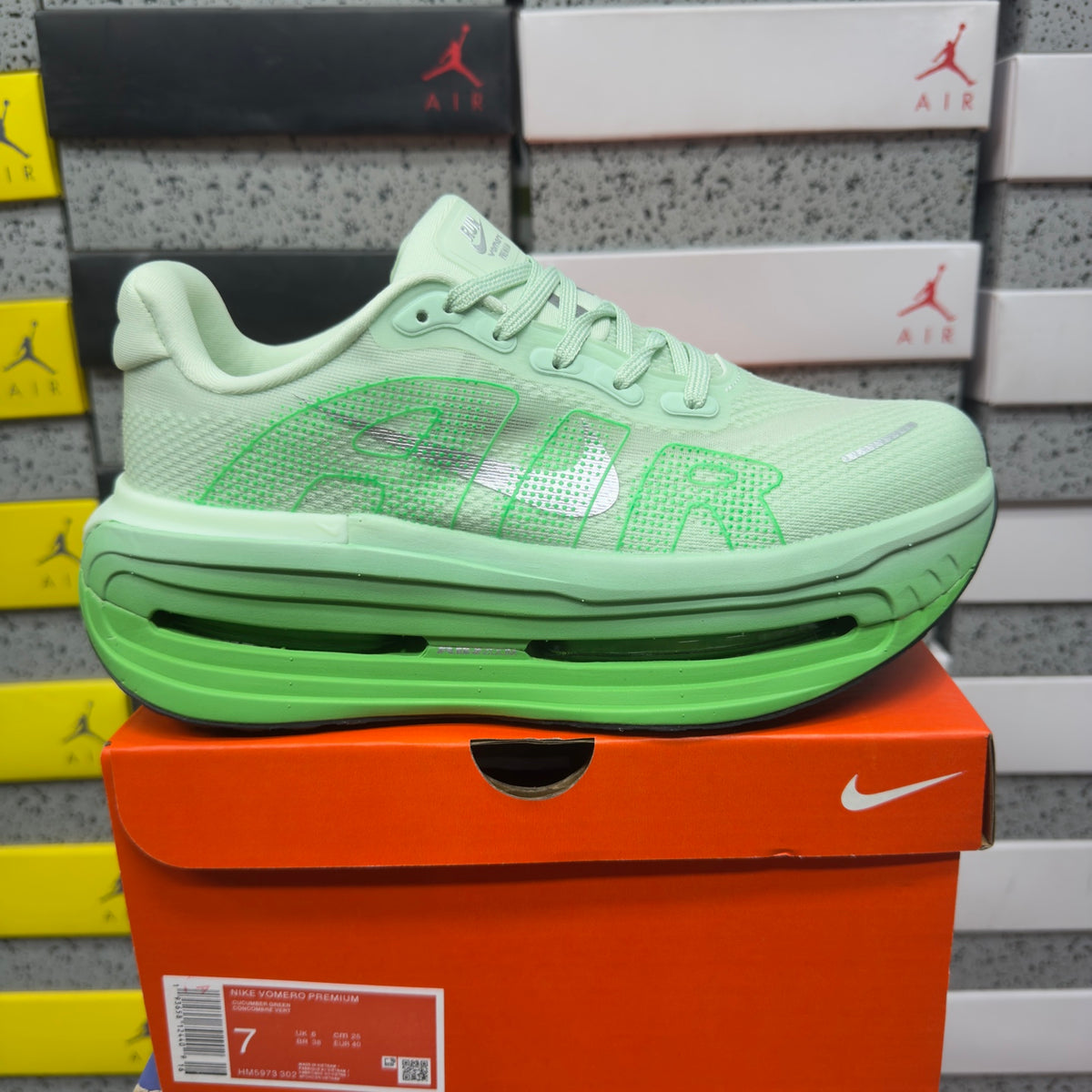Nike Wmns Vomero Premium Cucumber Calm Green Spark Metallic Silver (UA)