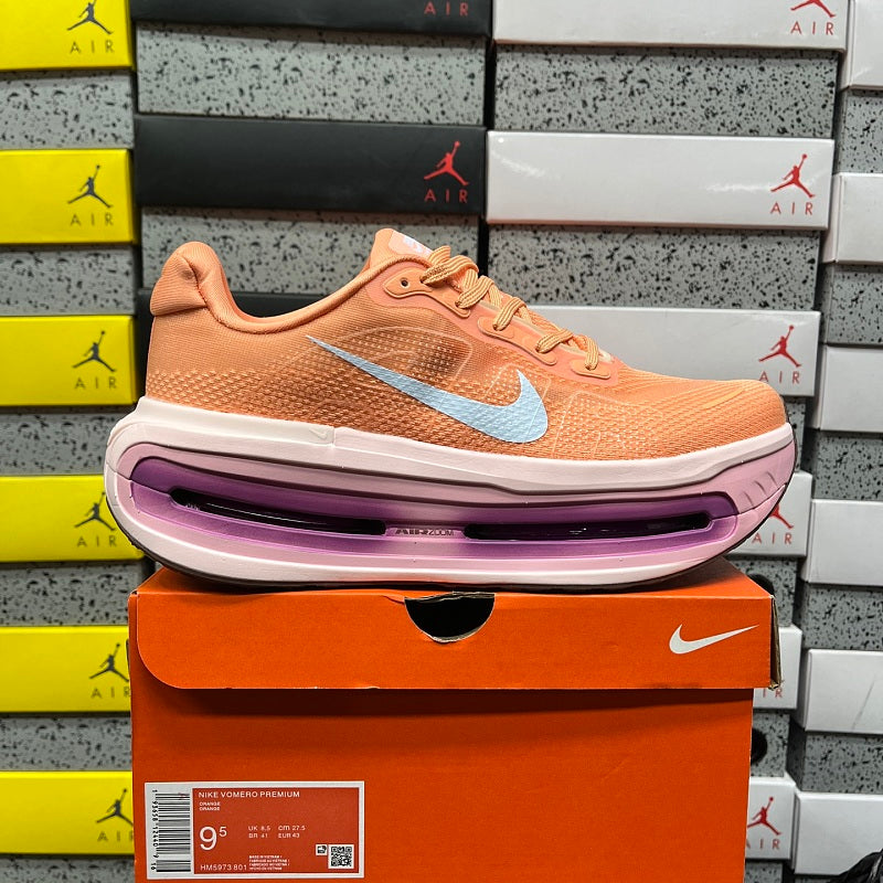 Nike Wmns Vomero Premium Tangerine Tint Tangerine Tint Tattoo Bright Crimson Pink Foam Pink Rise Light Magenta (UA)