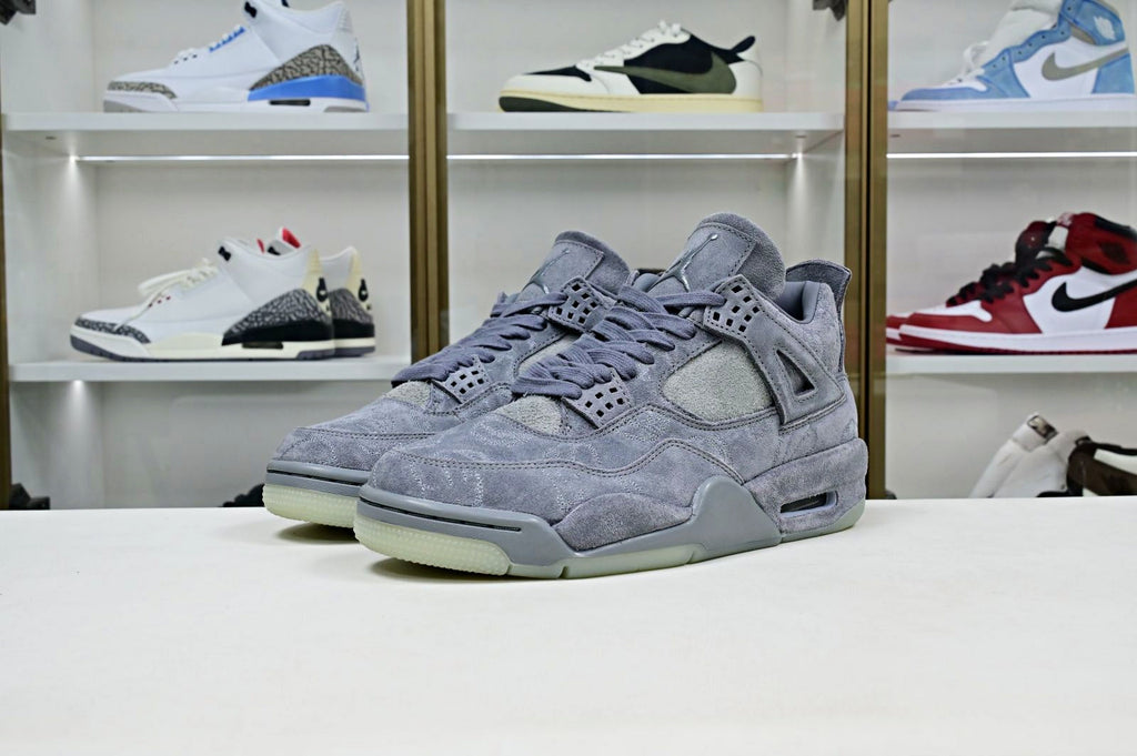 Kaws X Air Jordan 4 Retro Grey 2017