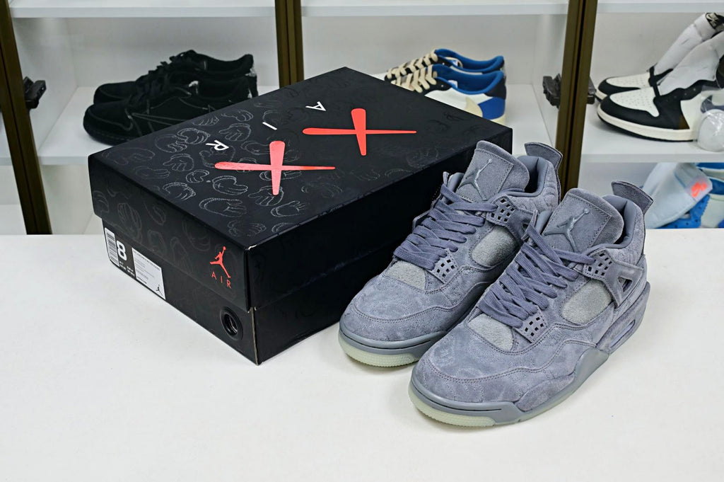 Kaws X Air Jordan 4 Retro Grey 2017