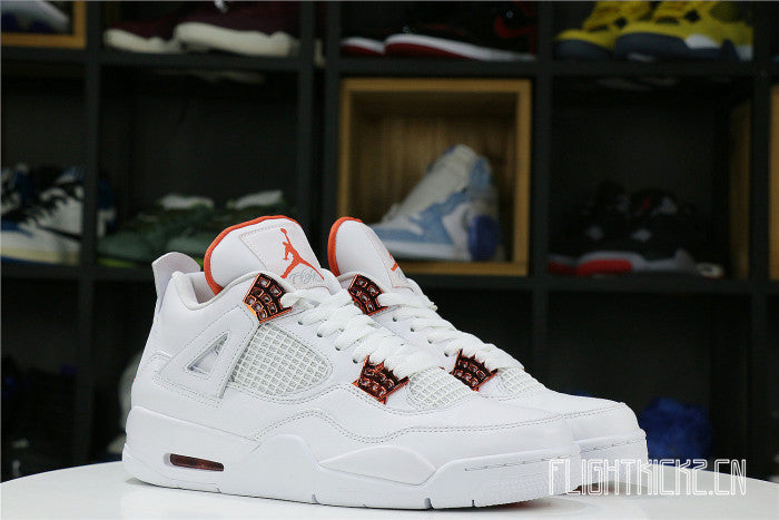 Air Jordan 4 Retro Orange Metallic 2020