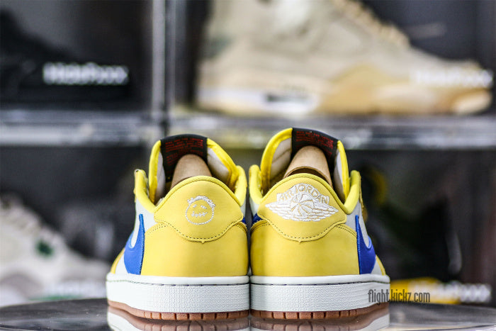 Travis Scott x Air Jordan 1 Retro Low OG SP “Elkins/Canary Yellow”