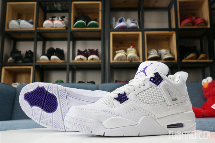 Air Jordan 4 Retro Purple Metallic 2020