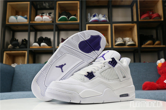 Air Jordan 4 Retro Purple Metallic 2020