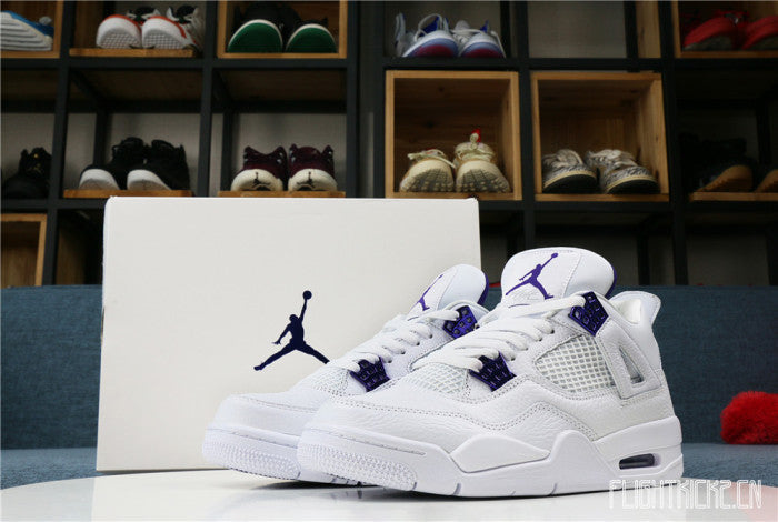 Air Jordan 4 Retro Purple Metallic 2020
