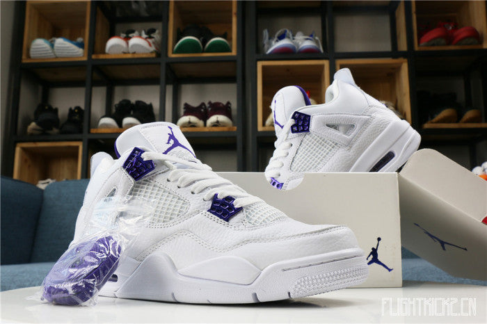 Air Jordan 4 Retro Purple Metallic 2020