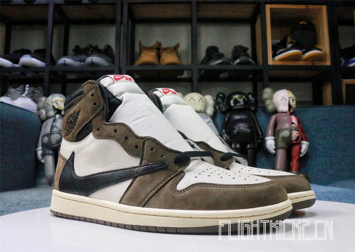 Travis Scott x Air Jordan 1 Retro High Dark Mocha