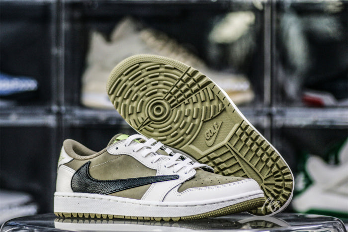 Travis Scott x Air Jordan 1 Low Golf Neutral Olive