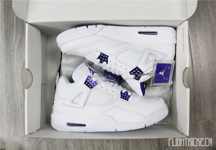 Air Jordan 4 Retro Purple Metallic 2020