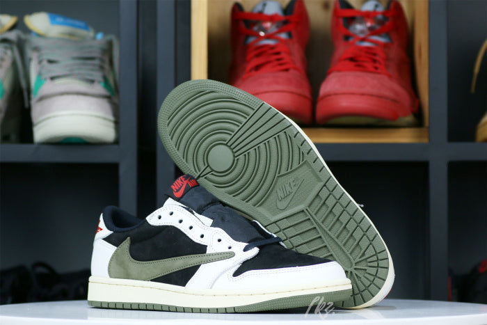 Travis Scott x Air Jordan 1 Low OG SP WMNS Olive