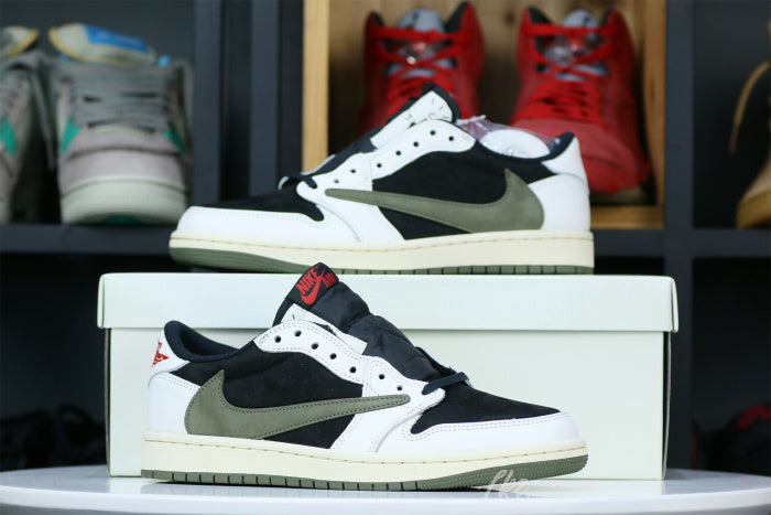Travis Scott x Air Jordan 1 Low OG SP WMNS Olive