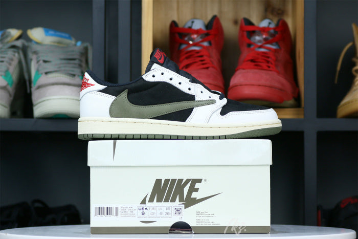Travis Scott x Air Jordan 1 Low OG SP WMNS Olive