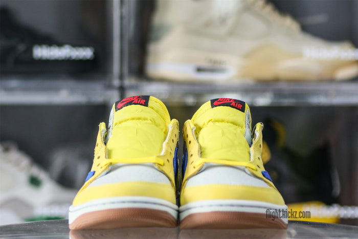 Travis Scott x Air Jordan 1 Retro Low OG SP “Elkins/Canary Yellow”