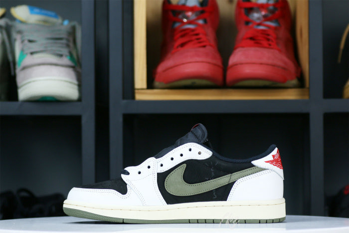 Travis Scott x Air Jordan 1 Low OG SP WMNS Olive