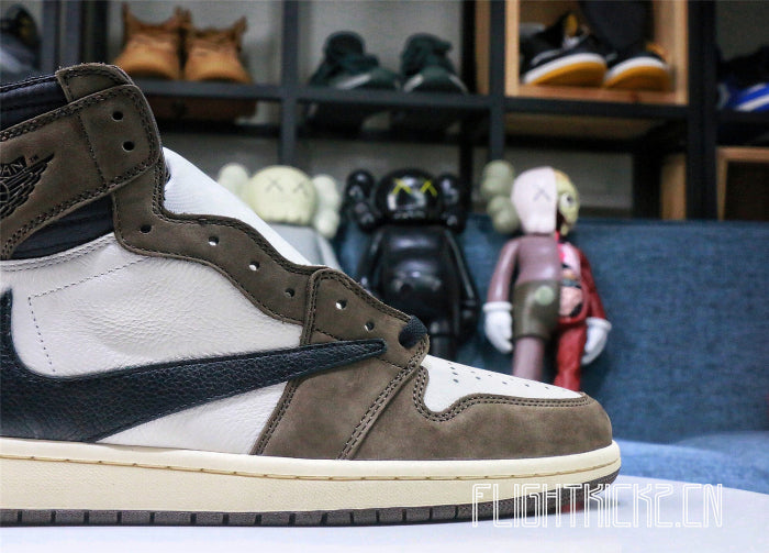 Travis Scott x Air Jordan 1 Retro High Dark Mocha