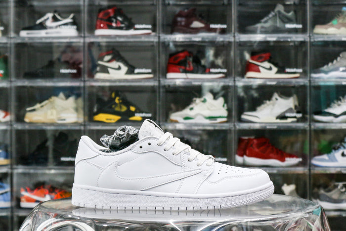 Travis Scott x Air Jordan 1 Retro Low OG SP Michael Rubin White Party