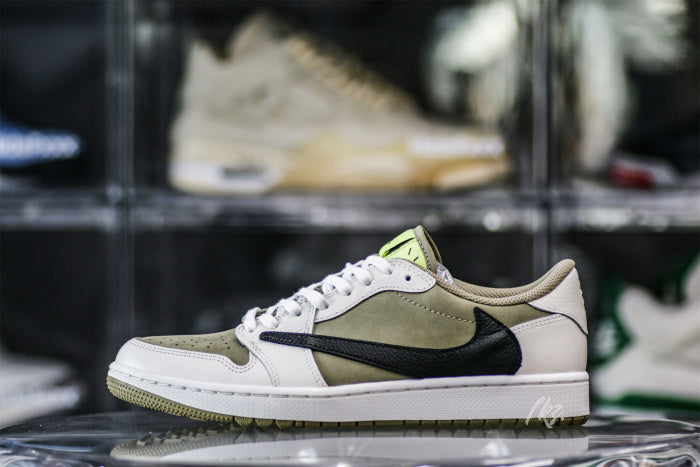 Travis Scott x Air Jordan 1 Low Golf Neutral Olive
