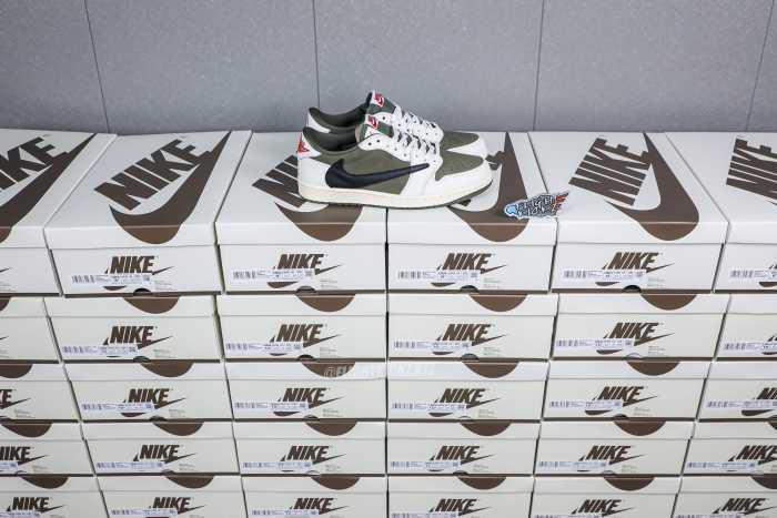 Travis Scott x Air Jordan 1 'Oliva Médio'