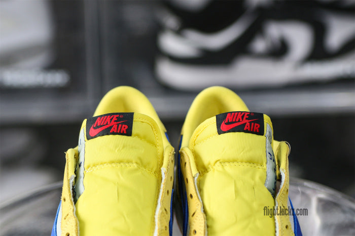 Travis Scott x Air Jordan 1 Retro Low OG SP “Elkins/Canary Yellow”