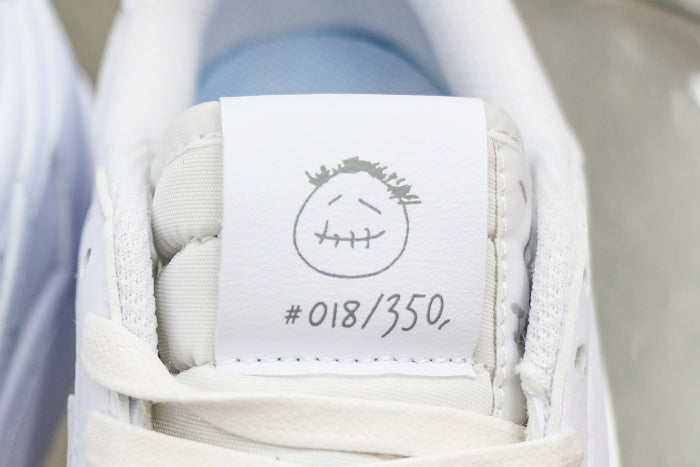 Travis Scott x Air Jordan 1 Retro Low OG SP Michael Rubin White Party