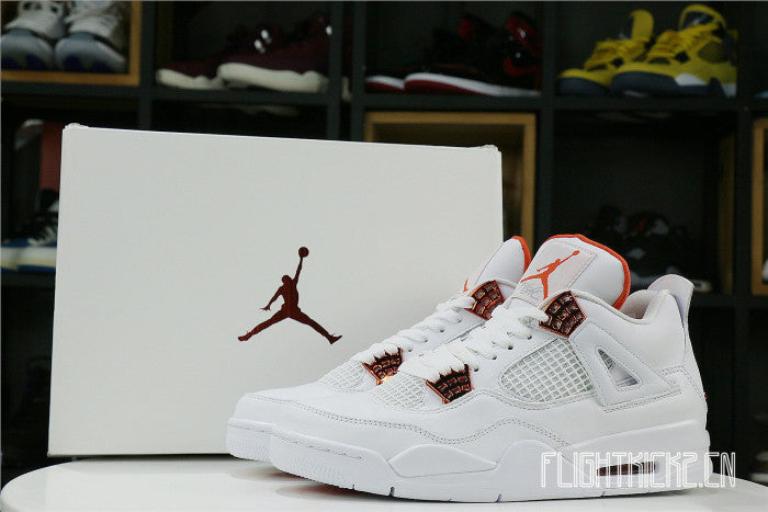 Air Jordan 4 Retro Orange Metallic 2020