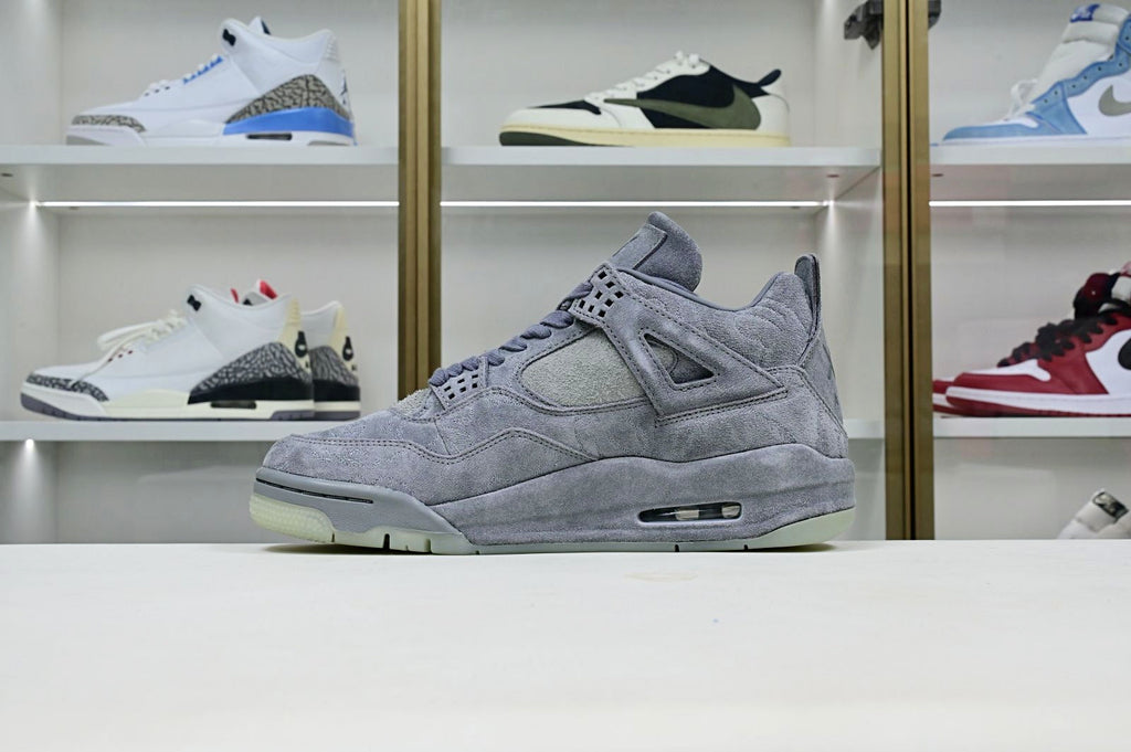 Kaws X Air Jordan 4 Retro Grey 2017