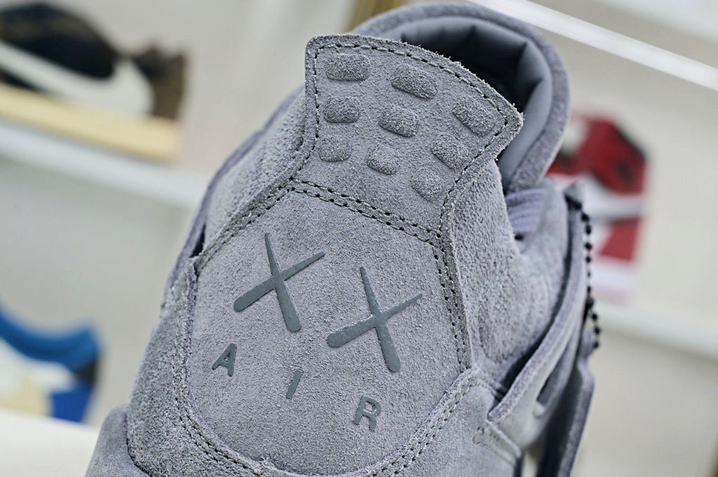 Kaws X Air Jordan 4 Retro Grey 2017