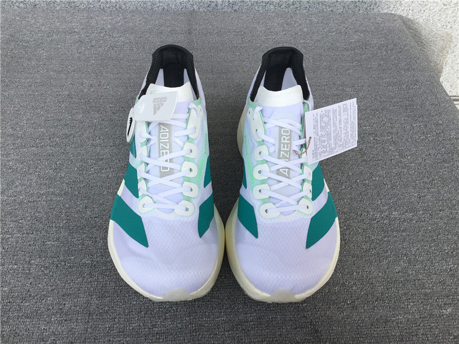 Adidas Adizero Adios Pro 4 White Pure Teal (UA)