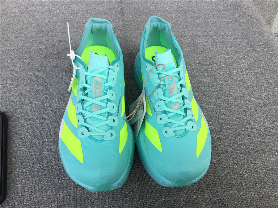 Adidas Adizero Adios Pro 4 Flash Aqua Lucid Lemon  (UA)